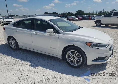 2018 Ford Fusion Se Hybrid z USA, uszkodzony, nr VIN 3FA6P0LU8JR129910
